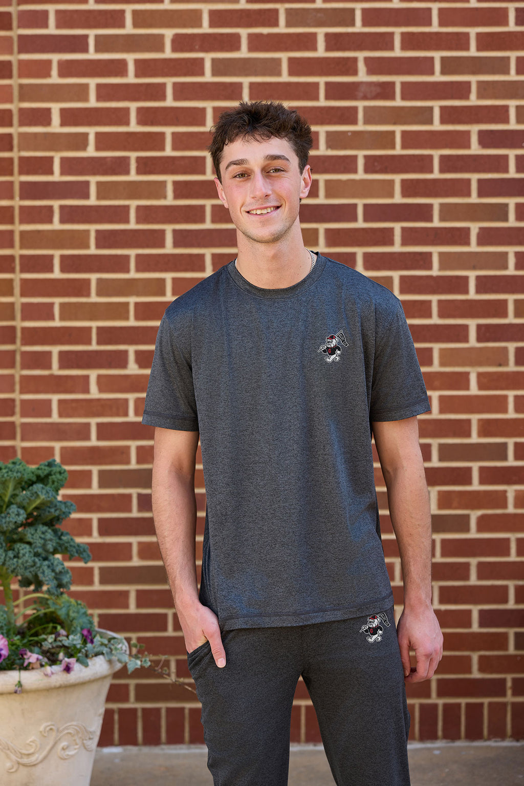 Georgia Logo Flex Form Mens Tee
